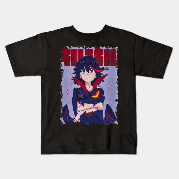 ryuuko Kids T-Shirt by Sparkledoom